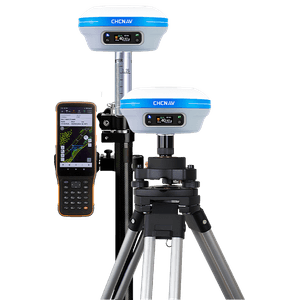 i83 - Kit GNSS RTK CHCNAV com Display, Super Bateria, Sensor IMU e 1408 Canais