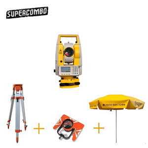 Super Combo Kit Estação Total Geodetic GD2i-8 com Prisma