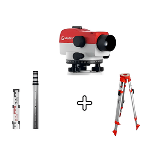 Super Combo Kit Nível Óptico Geodetic NDS32x