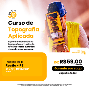 Curso Topografia Aplicada (Recife - PE)