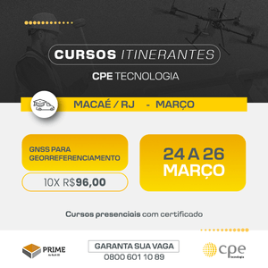 Curso GNSS RTK para Georreferenciamento (Macaé - RJ)