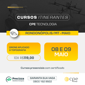 Curso Drone Aplicado a Topografia (Rondonópolis - MT)