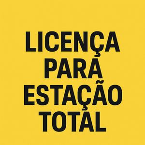 Licença de Ativação Estação Total