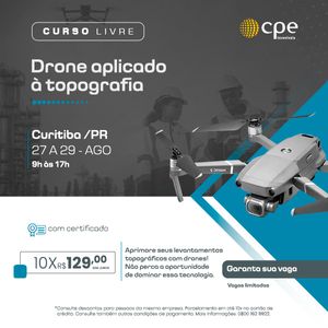 Curso Drone Aplicado a Topografia (Curitiba - PR)